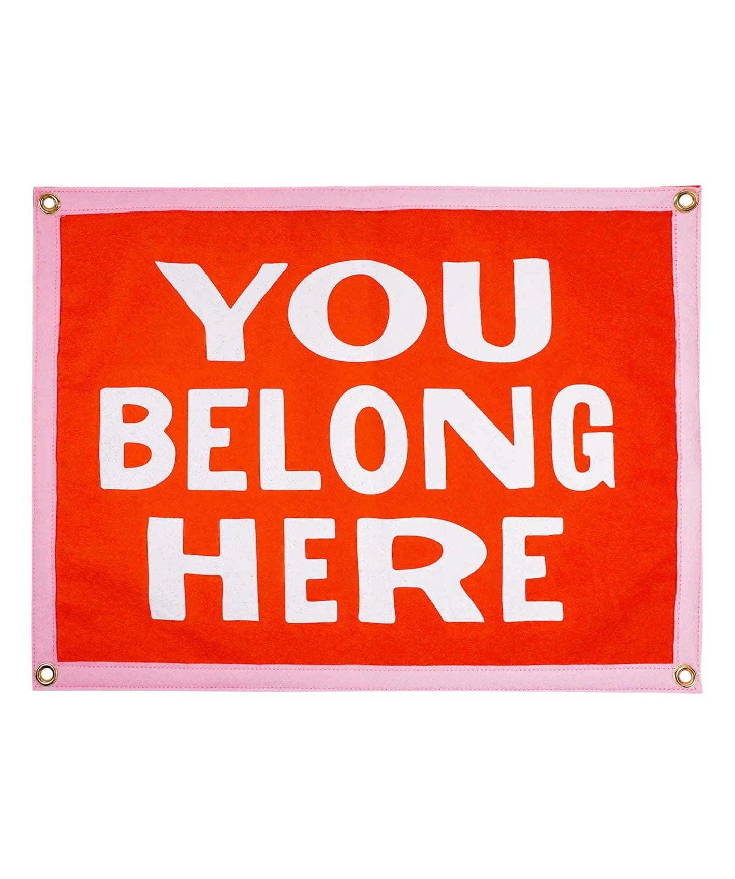 You Belong Here Camp Flag