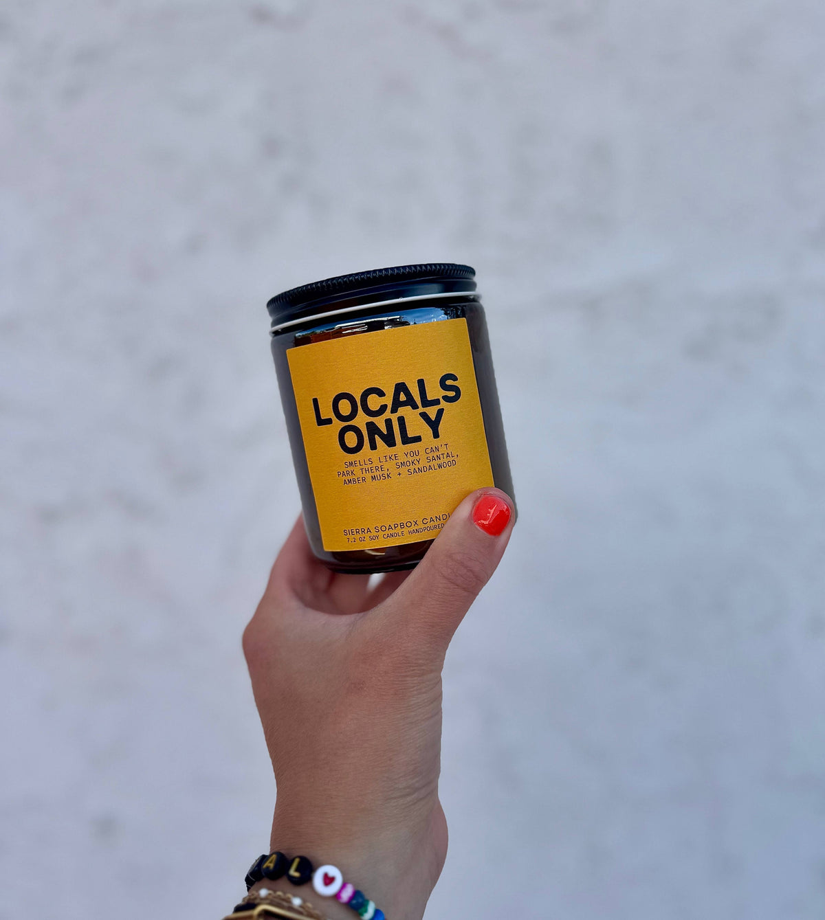 Locals Only Candle