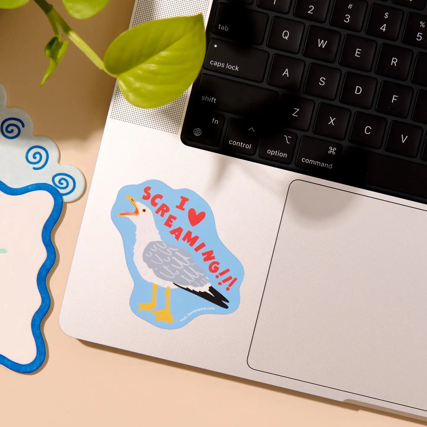 I Love Screaming Sticker