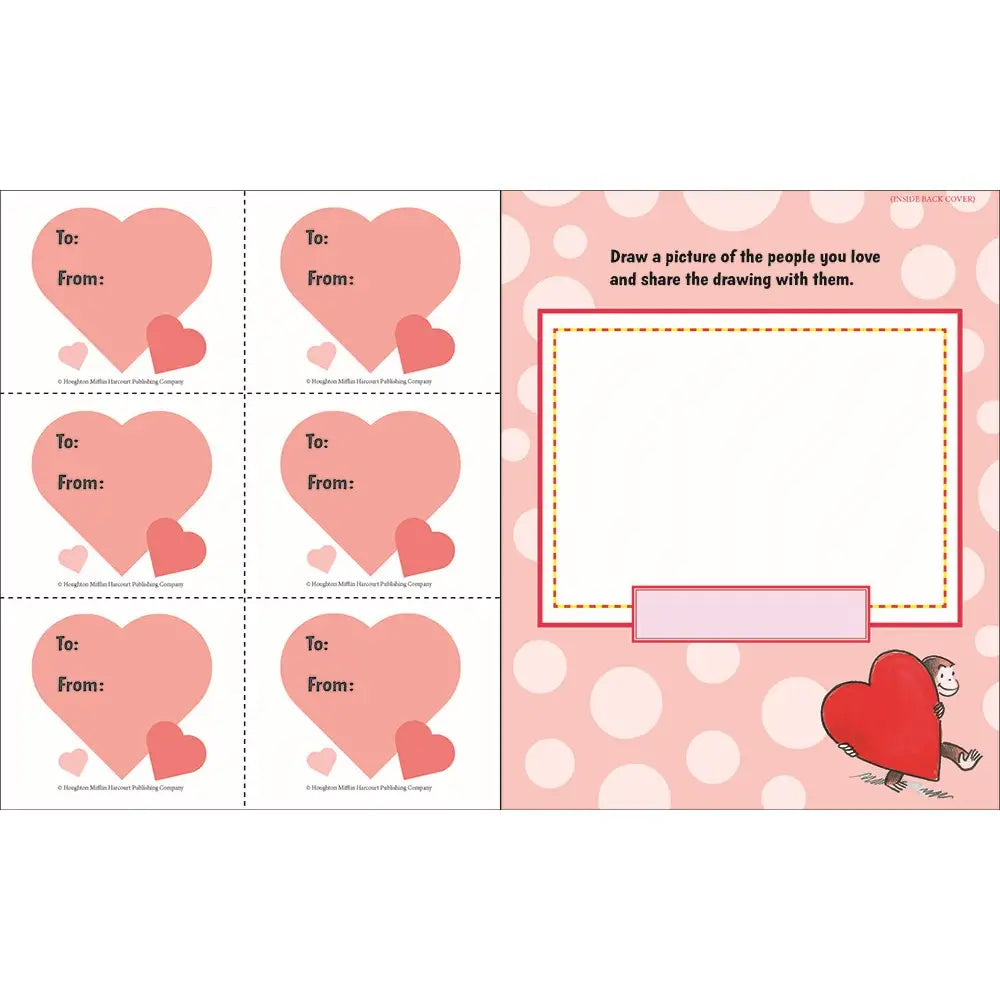 Curious George's V-Day Activity Book