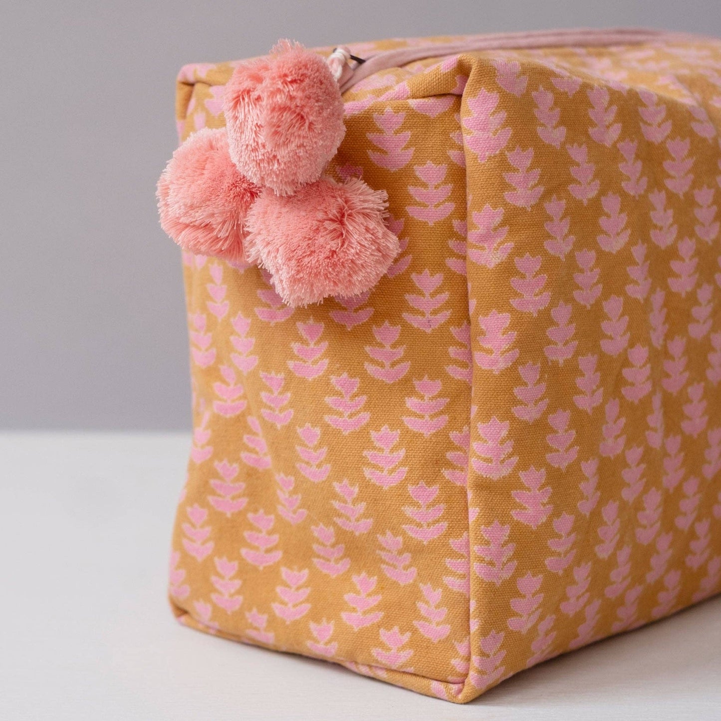 Block Print Toiletry Bag