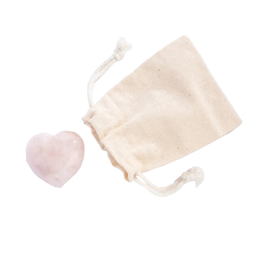 Rose Quartz Heart