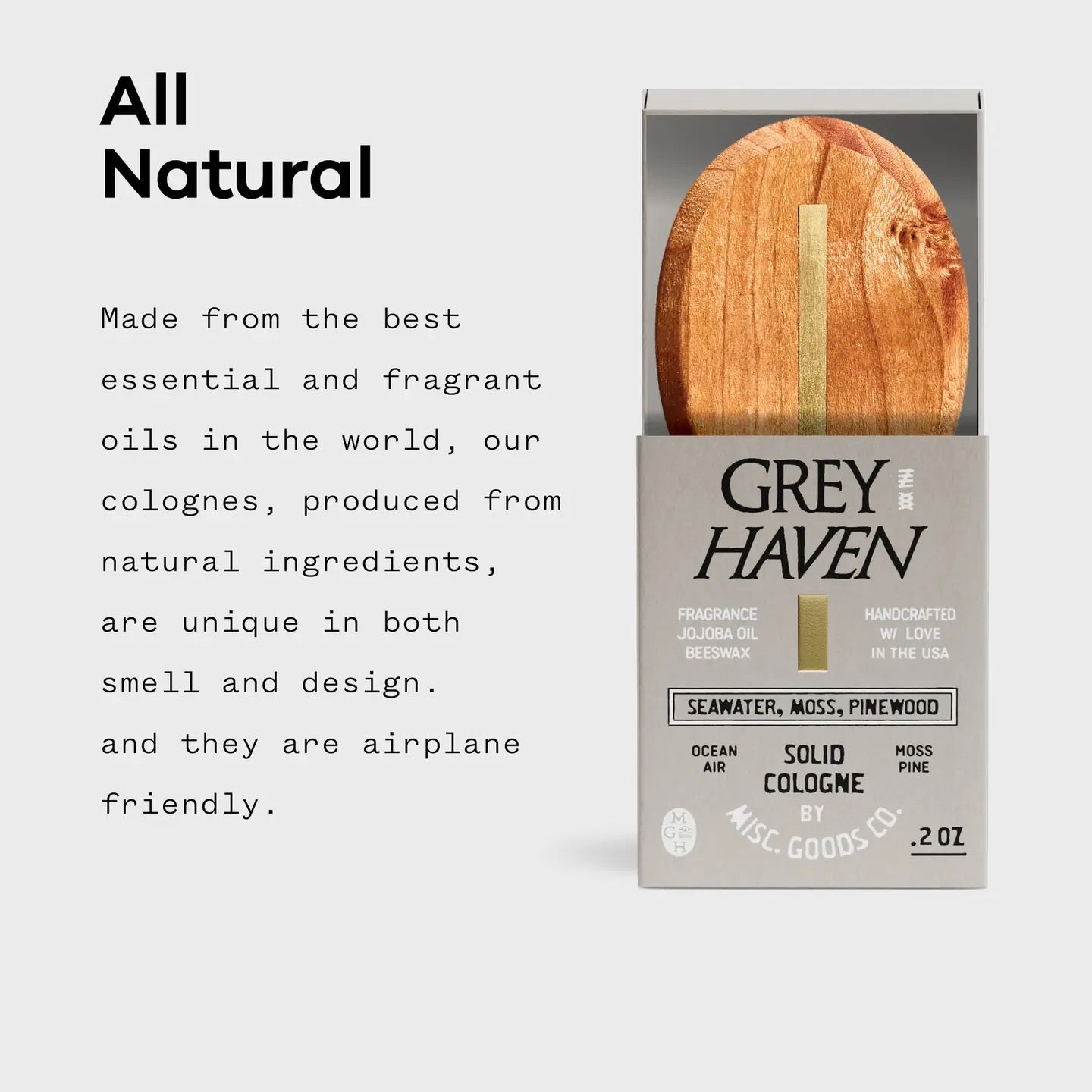 Grey Haven Solid Cologne