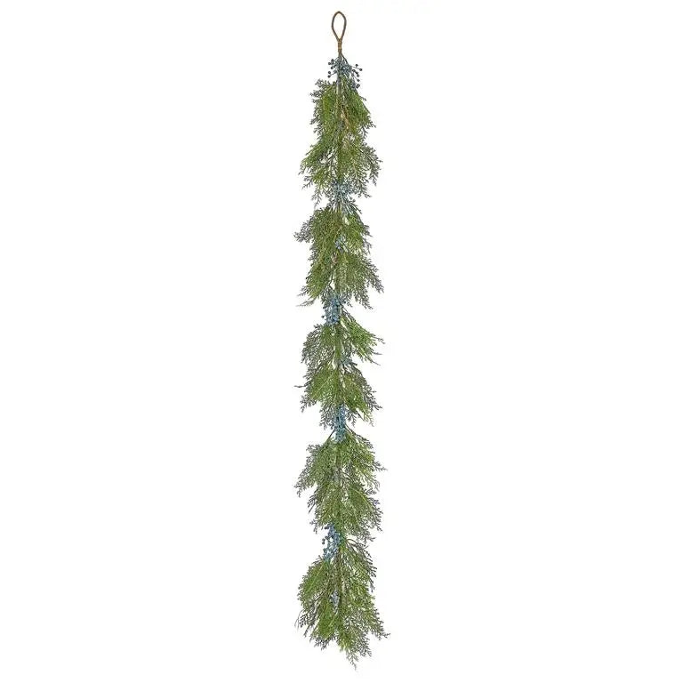 Cedar & Berry Garland, 6'