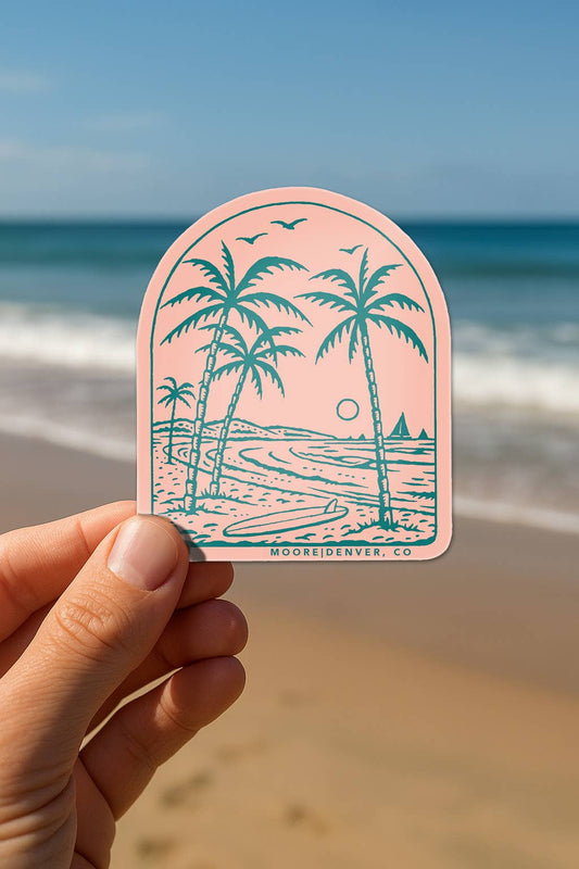 Beach Life Sticker