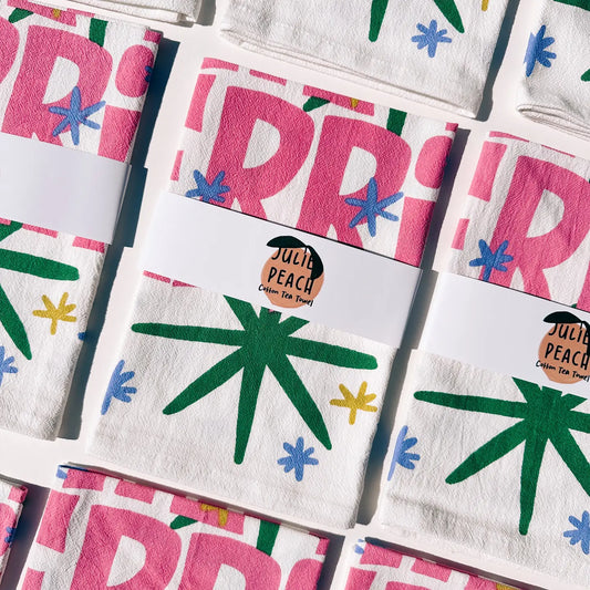 More the Merrier Tea Towel