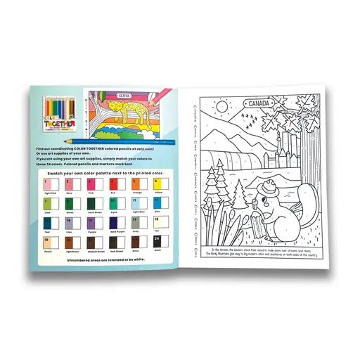 Color By Number Coloring Book