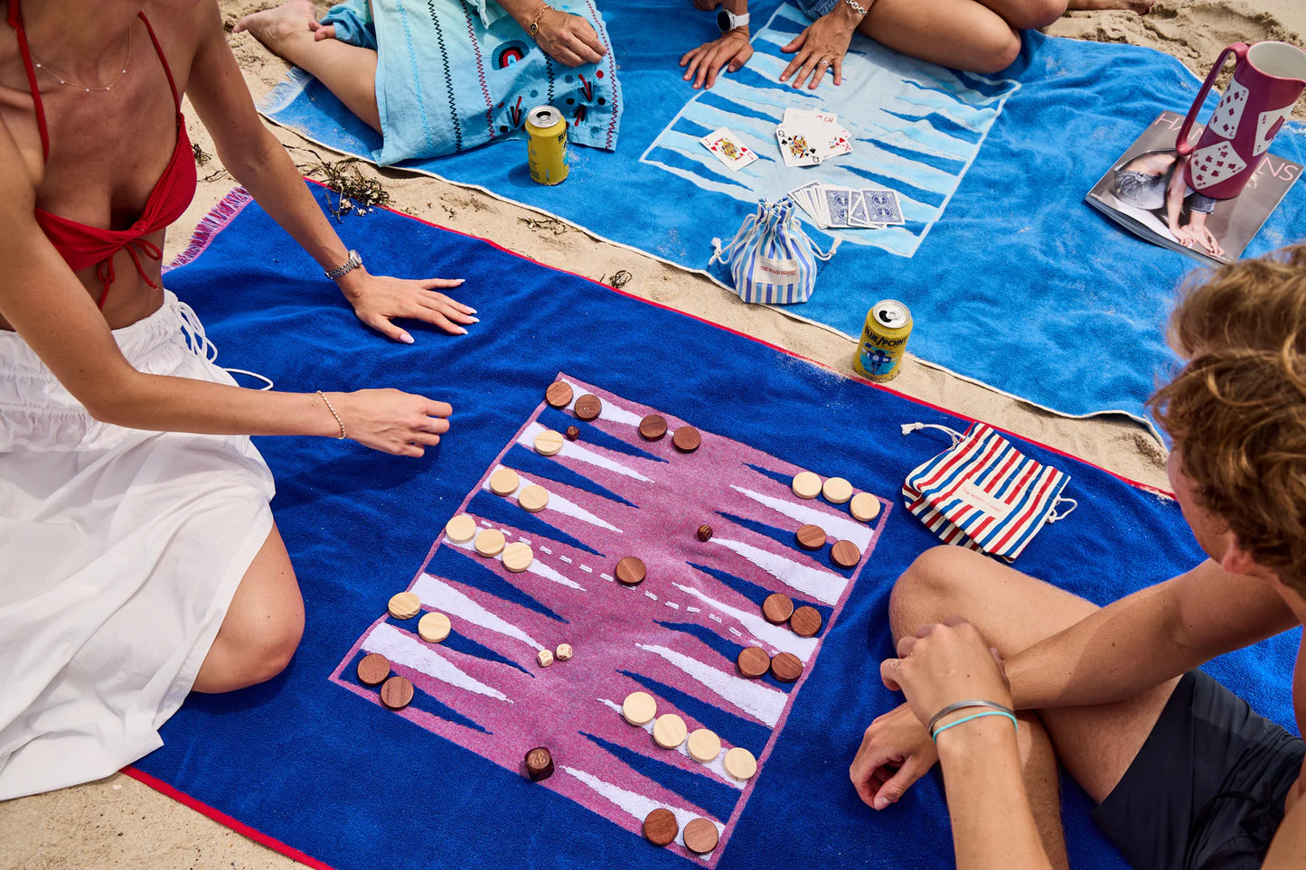 The Nantucket Beach Board - Backgammon