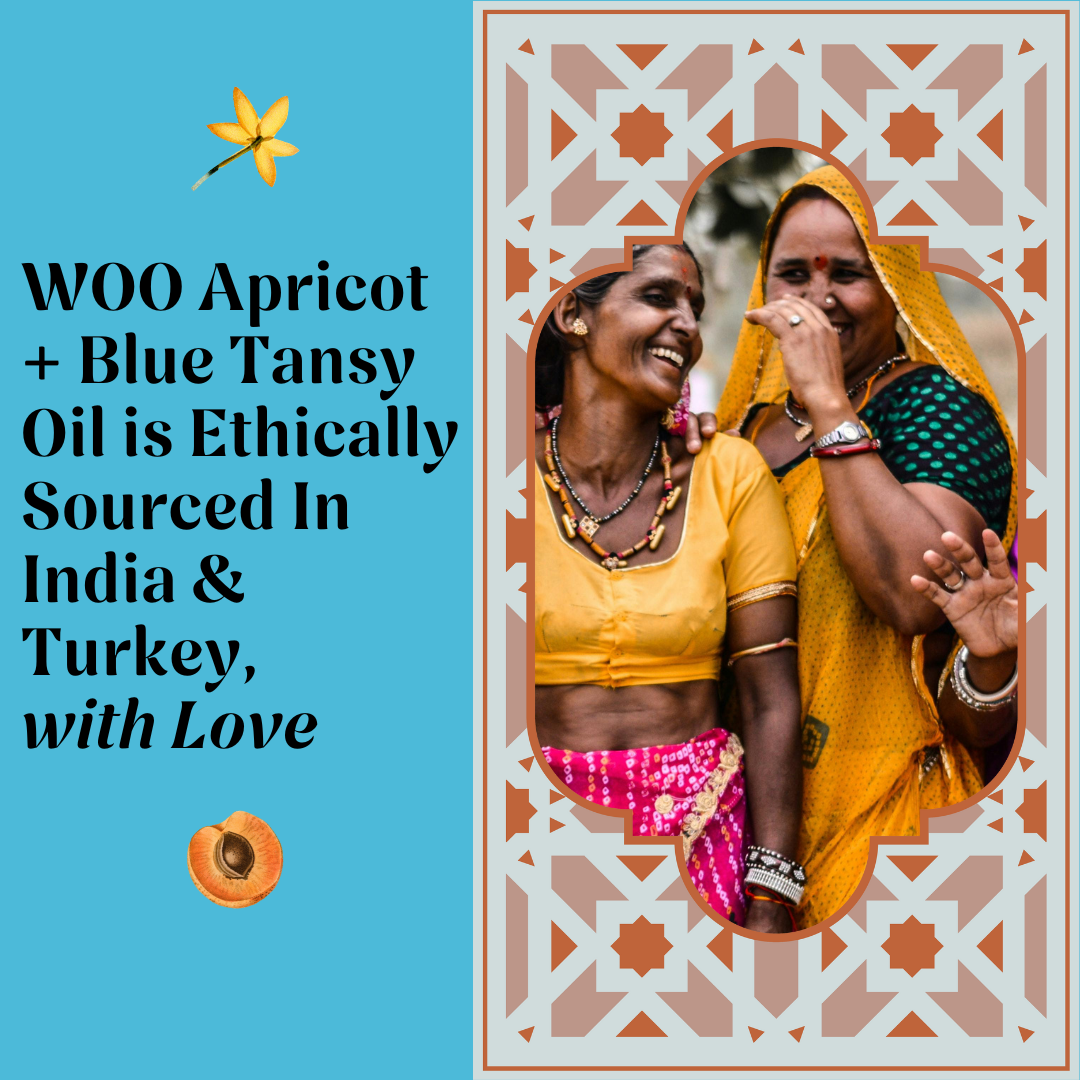Organic WOO Blue Tansy + Apricot Oil