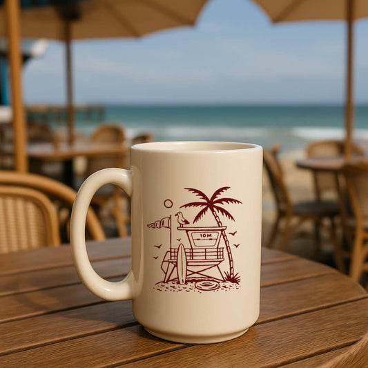 Lifeguard Tower Mug