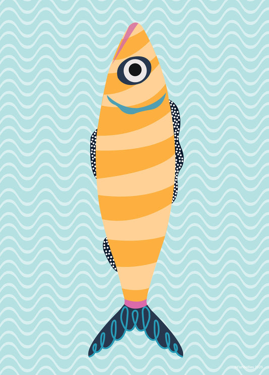 Fish Dish Towel