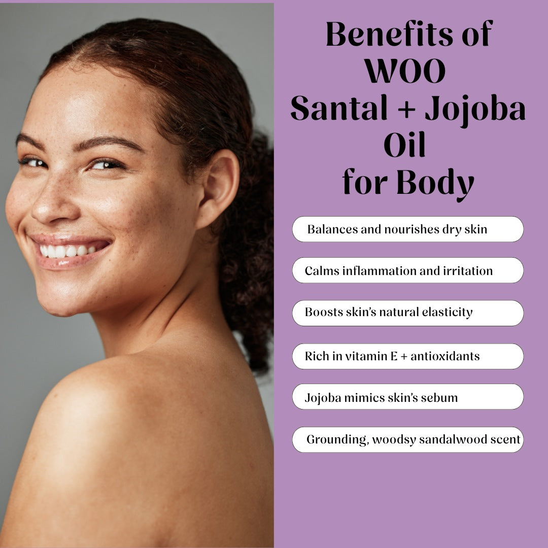 Organic WOO Santal + Jojoba Oil