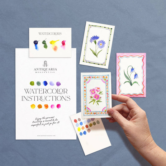 Mini Watercolor Painting Kit