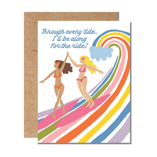 Along for The Ride Surf Card
