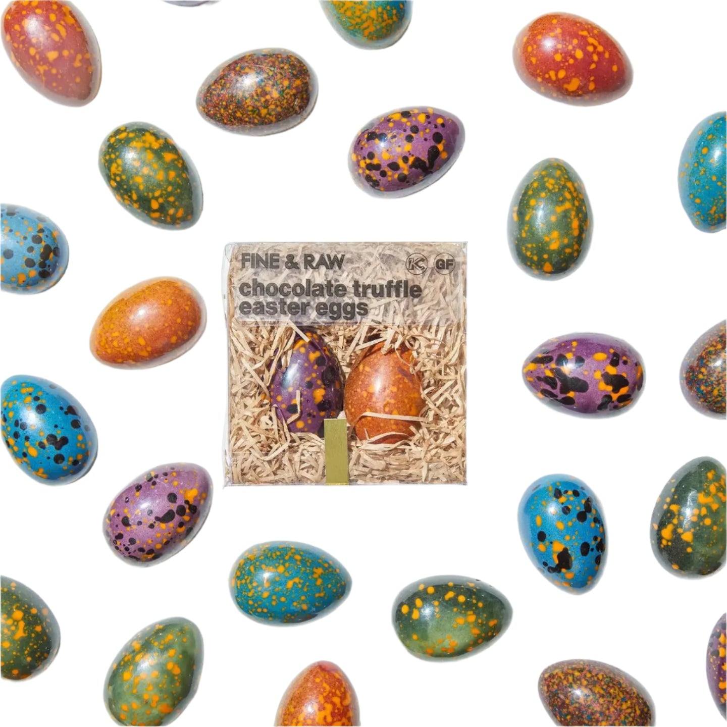 Chocolate Truffle Easter Eggs