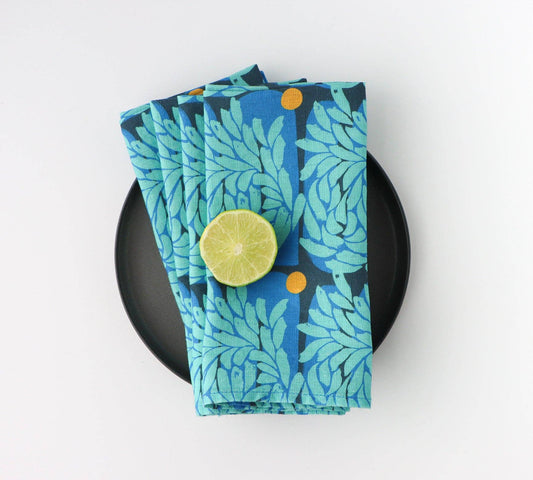 Murmuration Linen Napkin set/4
