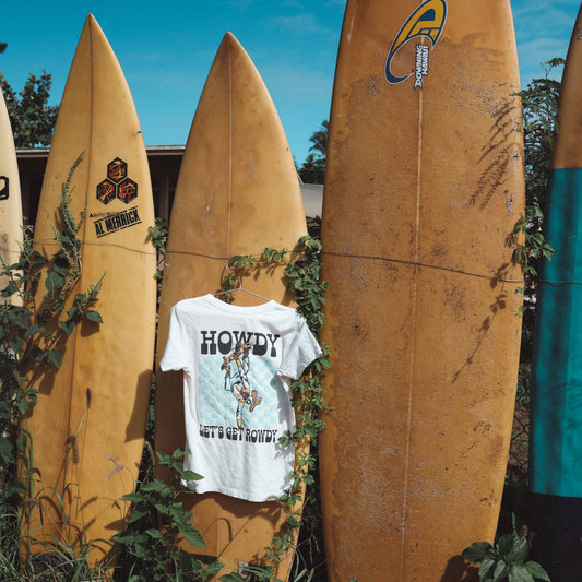 Howdy Let's Get Rowdy Kids Tee