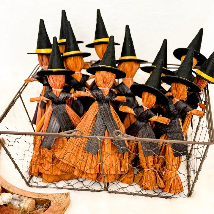 Witch Corn Husk Doll