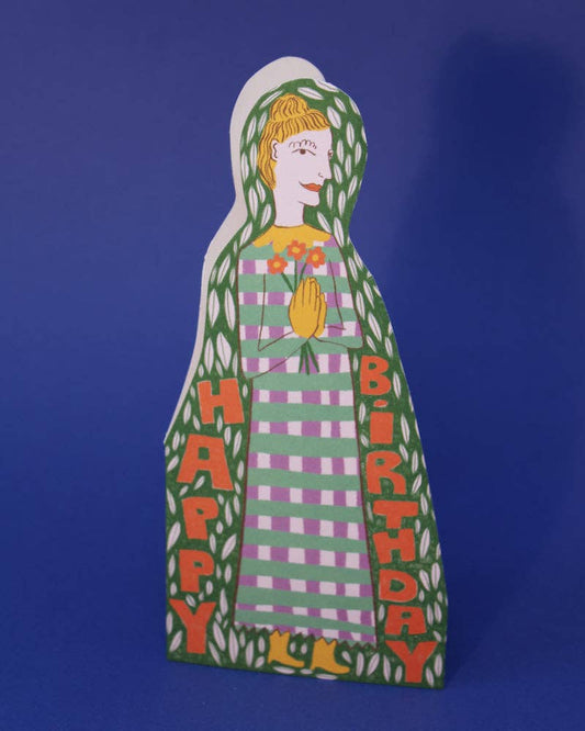 Flower Lady Card