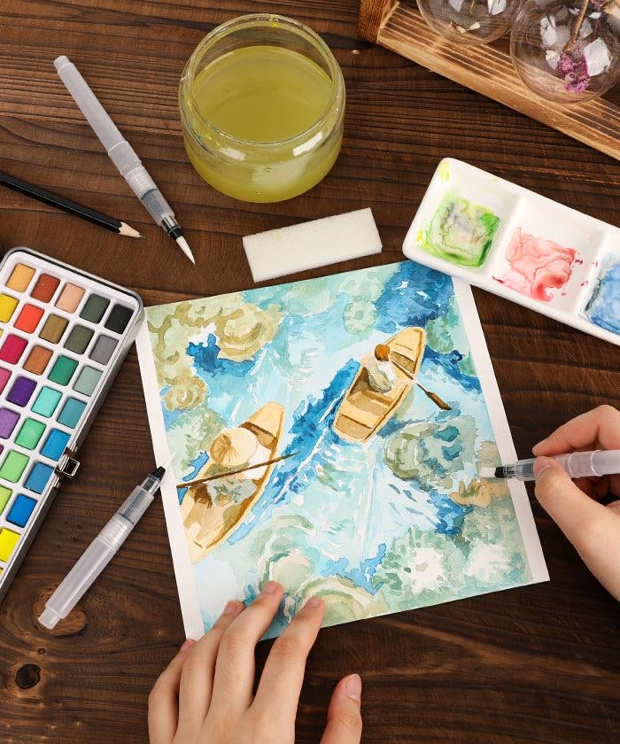 100 Watercolor Set