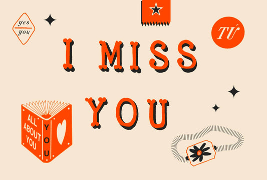 I Miss You Postcards