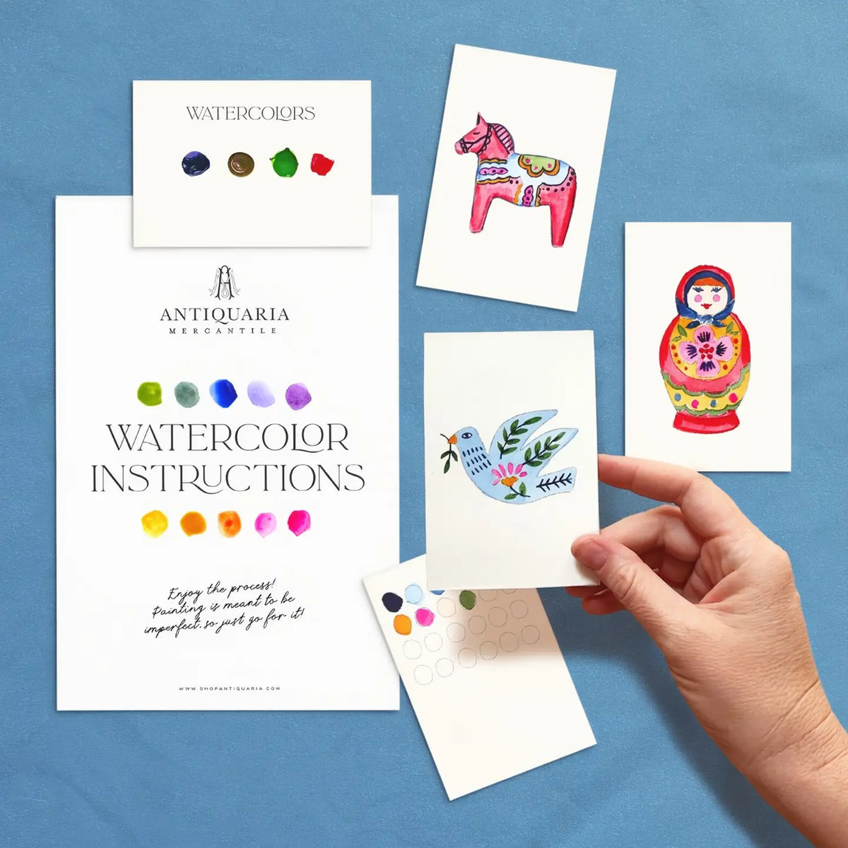 Mini Watercolor Kit: Christmas