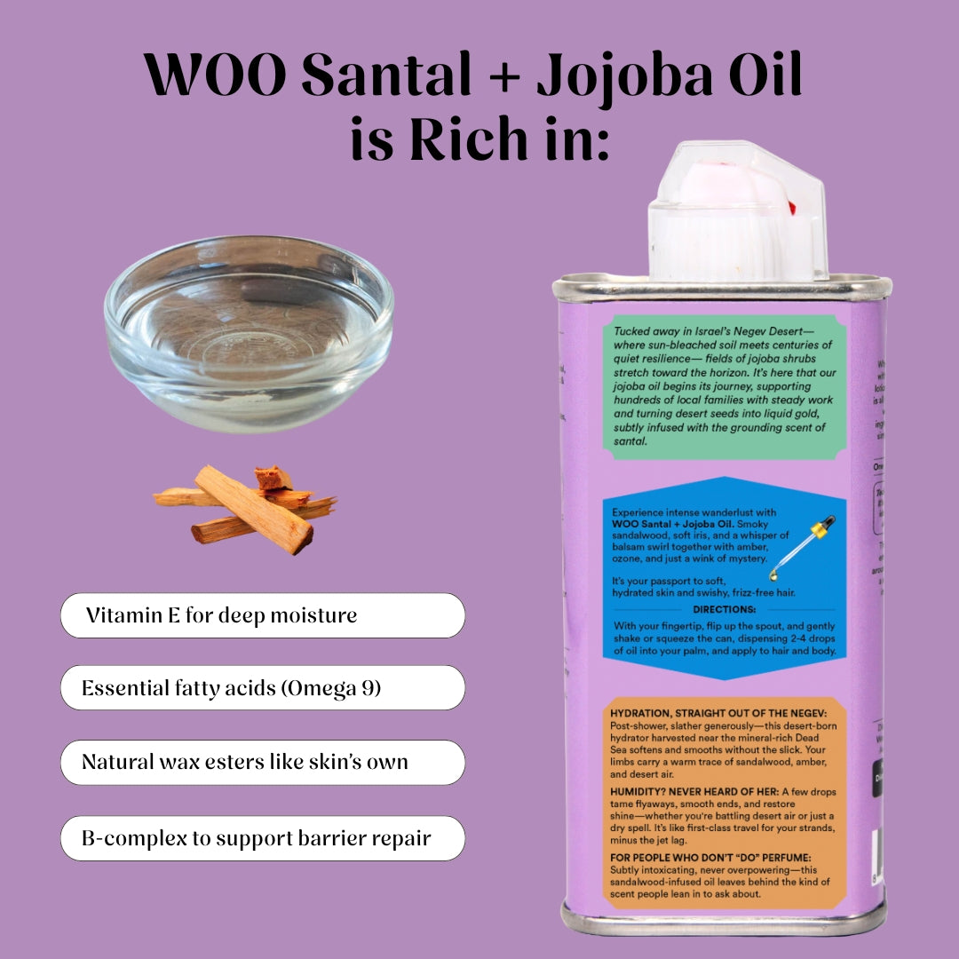 Organic WOO Santal + Jojoba Oil