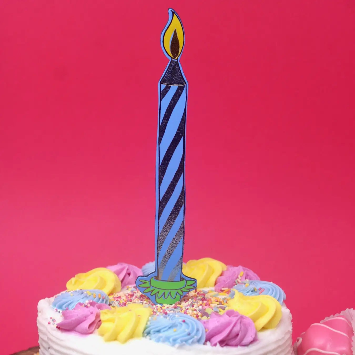 Birthday Candle Bookmark