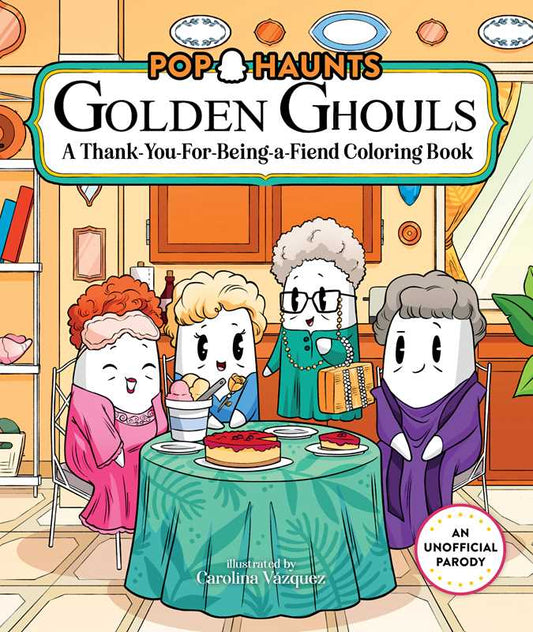 Golden Ghouls Coloring Book
