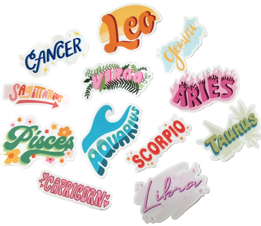 Zodiac Stickers