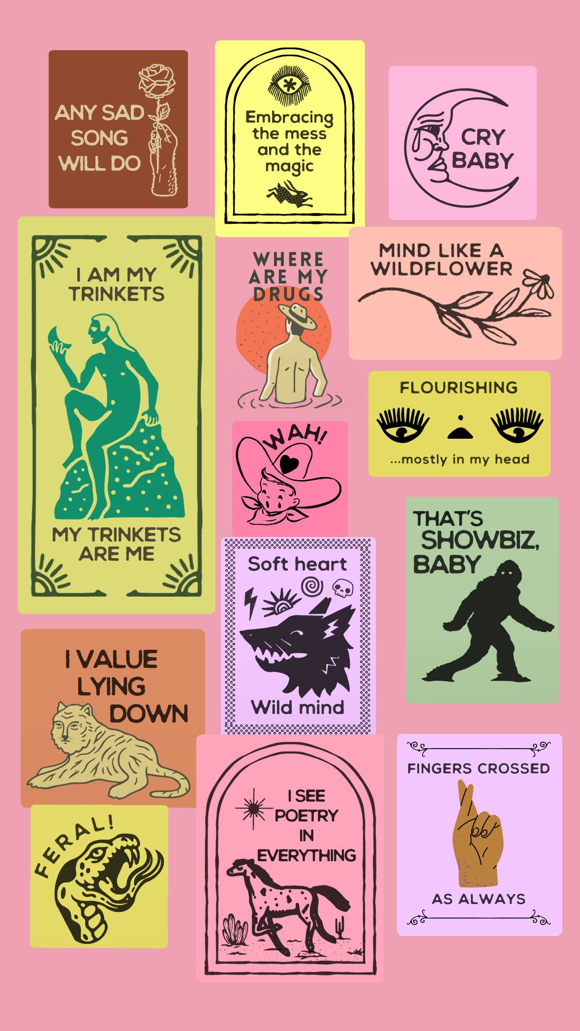 Sad Song Sticker