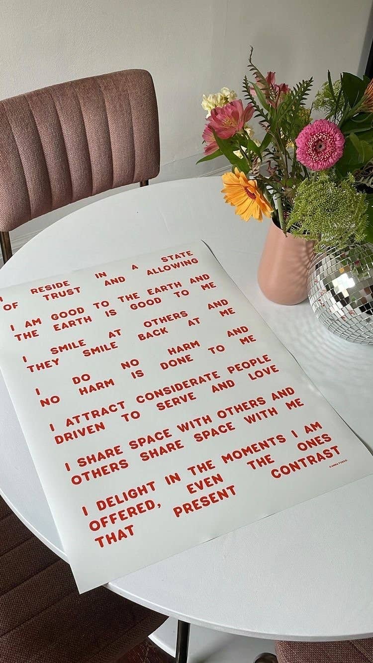 I Smile At Others Print