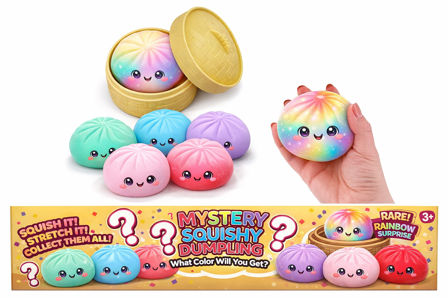 Mystery Color Squishy Dumpling