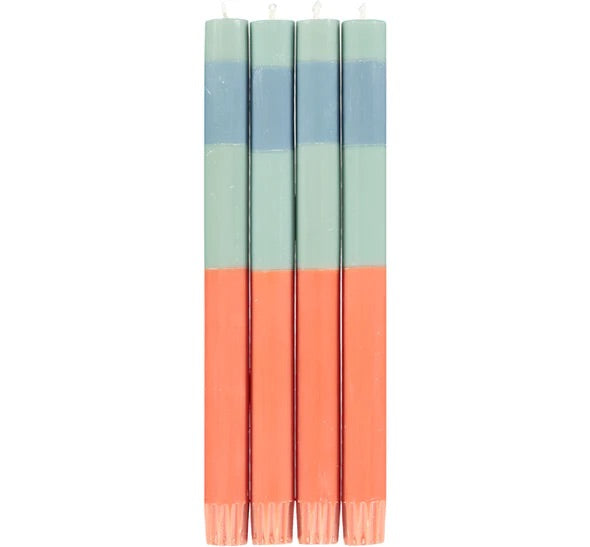Striped Candle 4 pack