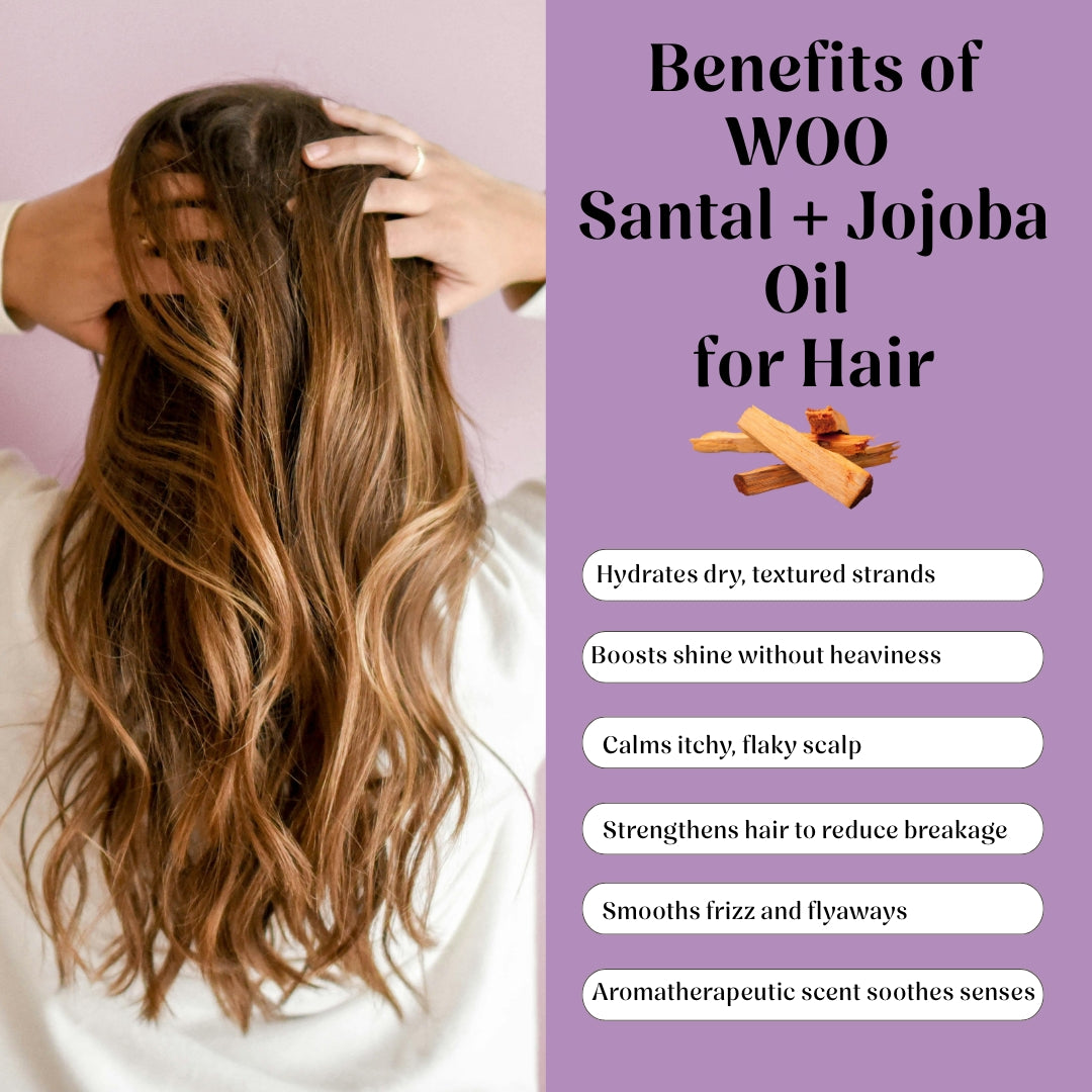 Organic WOO Santal + Jojoba Oil