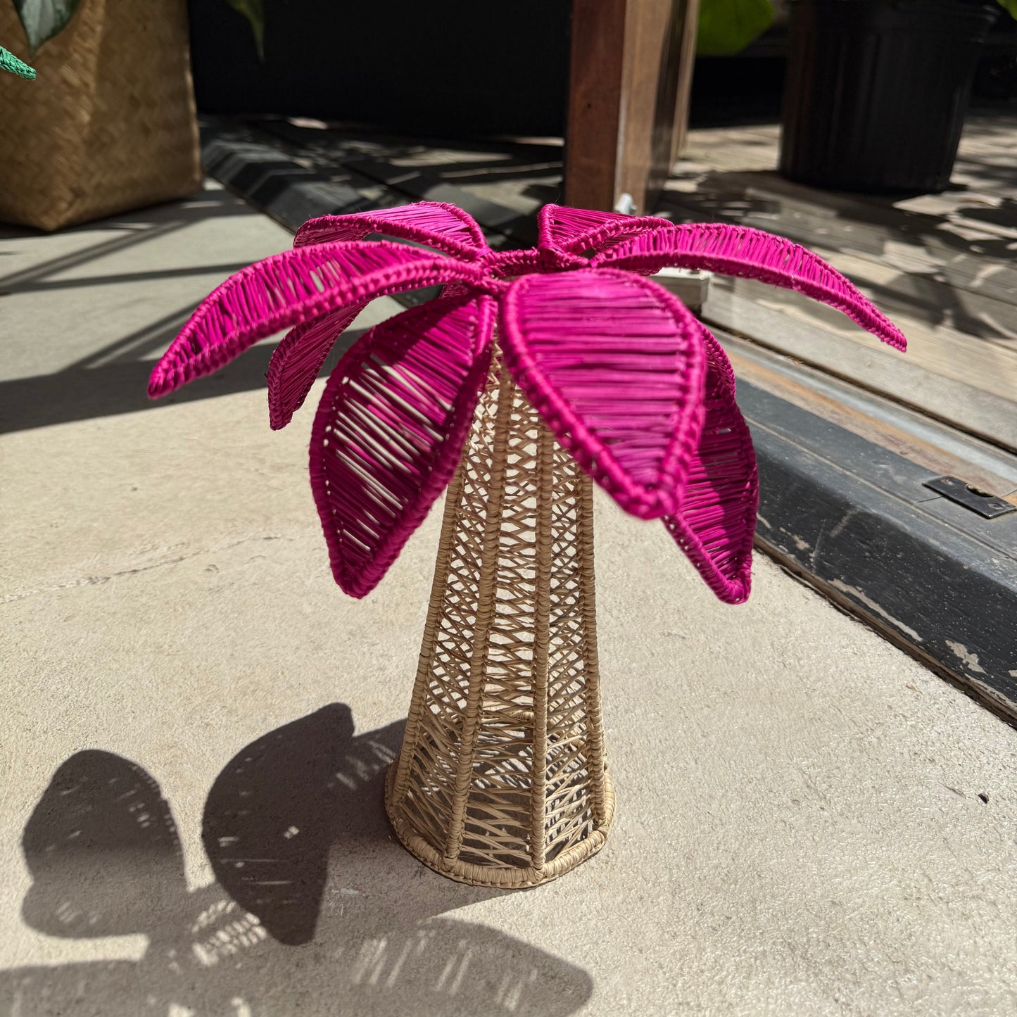 Palm Tree Candle Holder