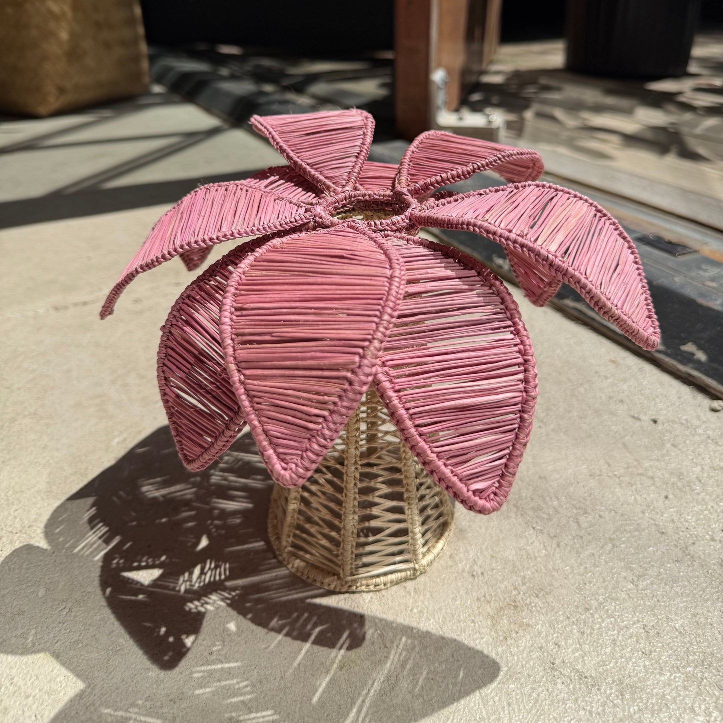 Palm Tree Candle Holder