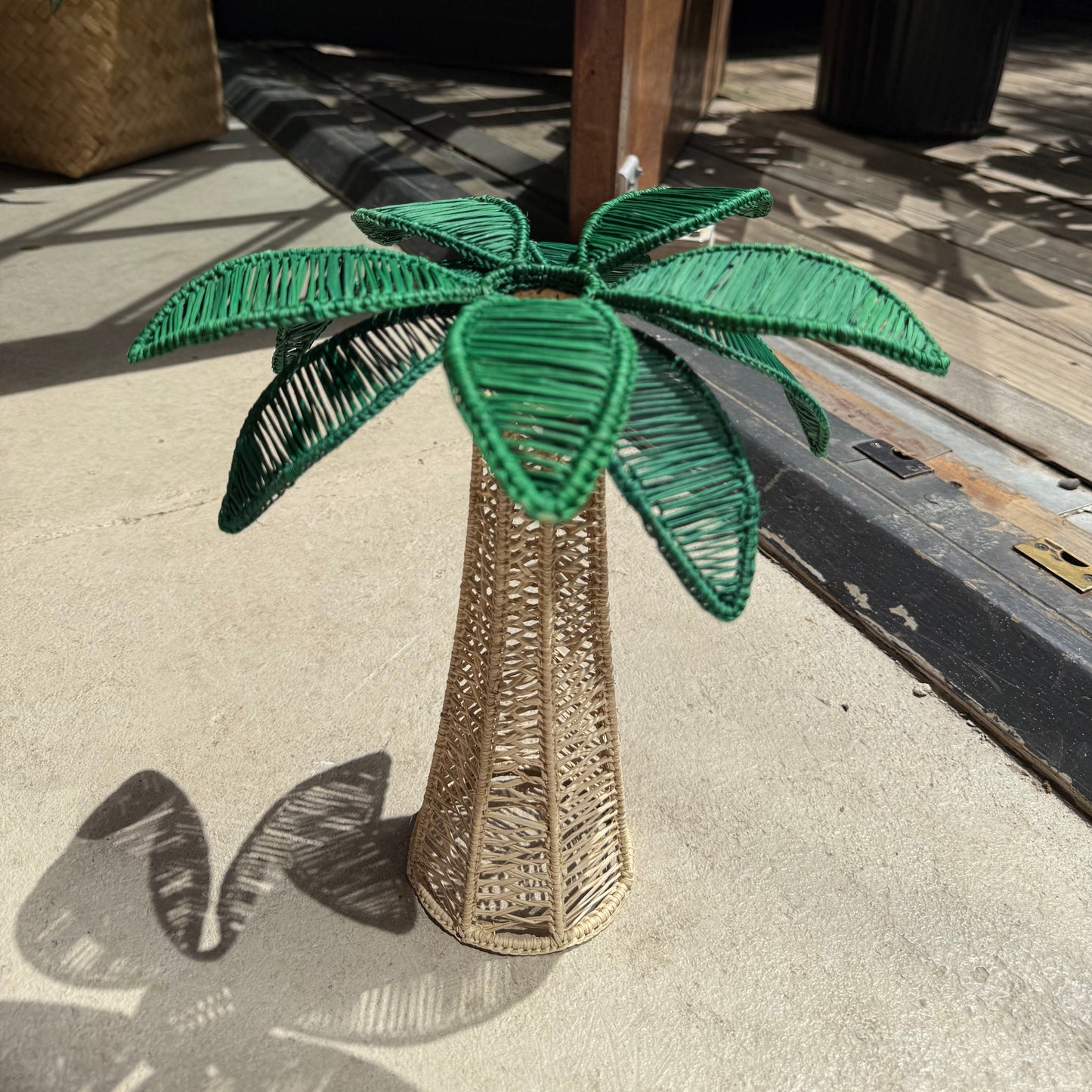 Palm Tree Candle Holder