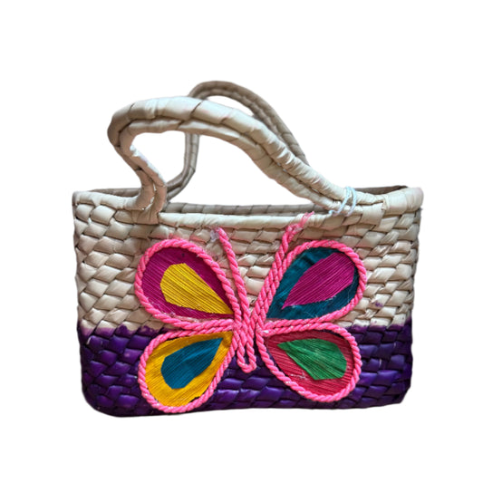 Girl's Straw Purse