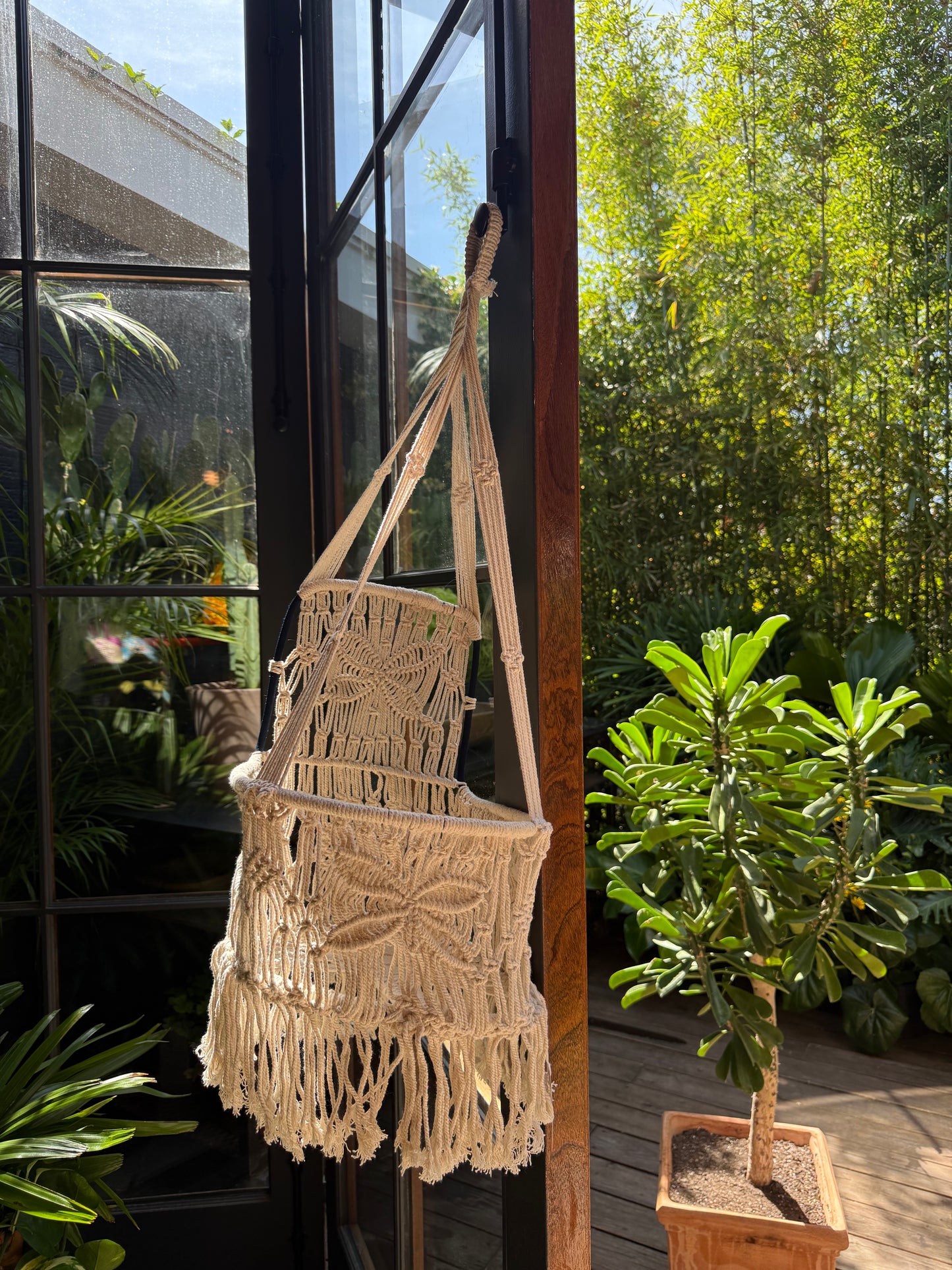 Crochet Baby Swing