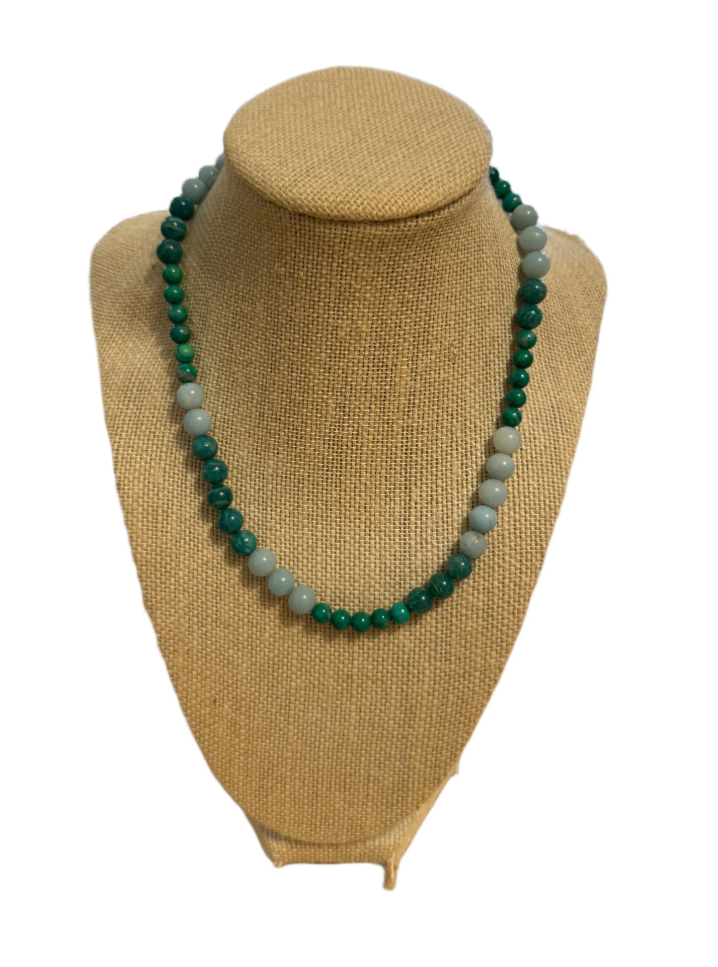 Amazonite & Green Necklace