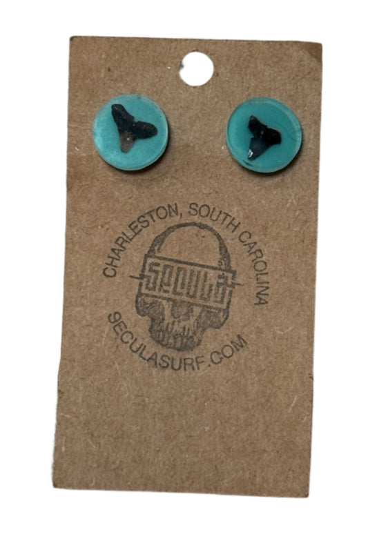 Resin/Shark Tooth Cuff Links