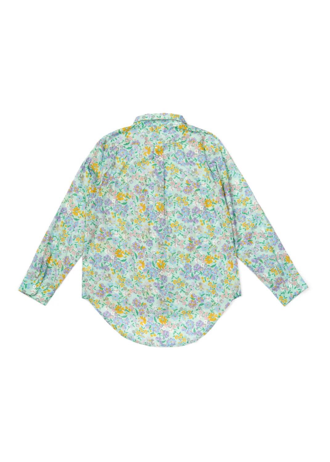 Jenny Shirt - Larger Floral Frosty Green