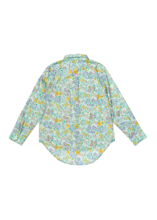 Jenny Shirt - Larger Floral Frosty Green