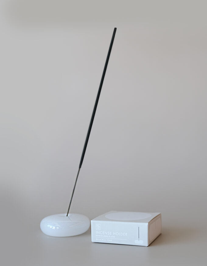 Bubble Glass Incense Holder