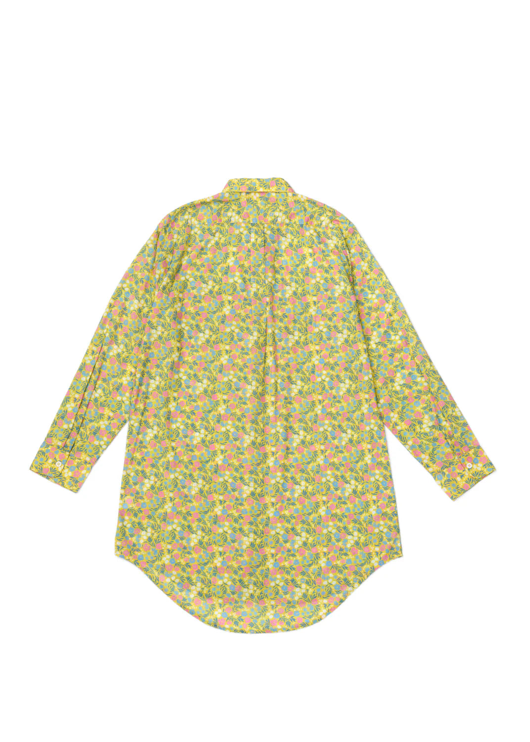 McKenna Shirt Dress - Mini Floral Calendula