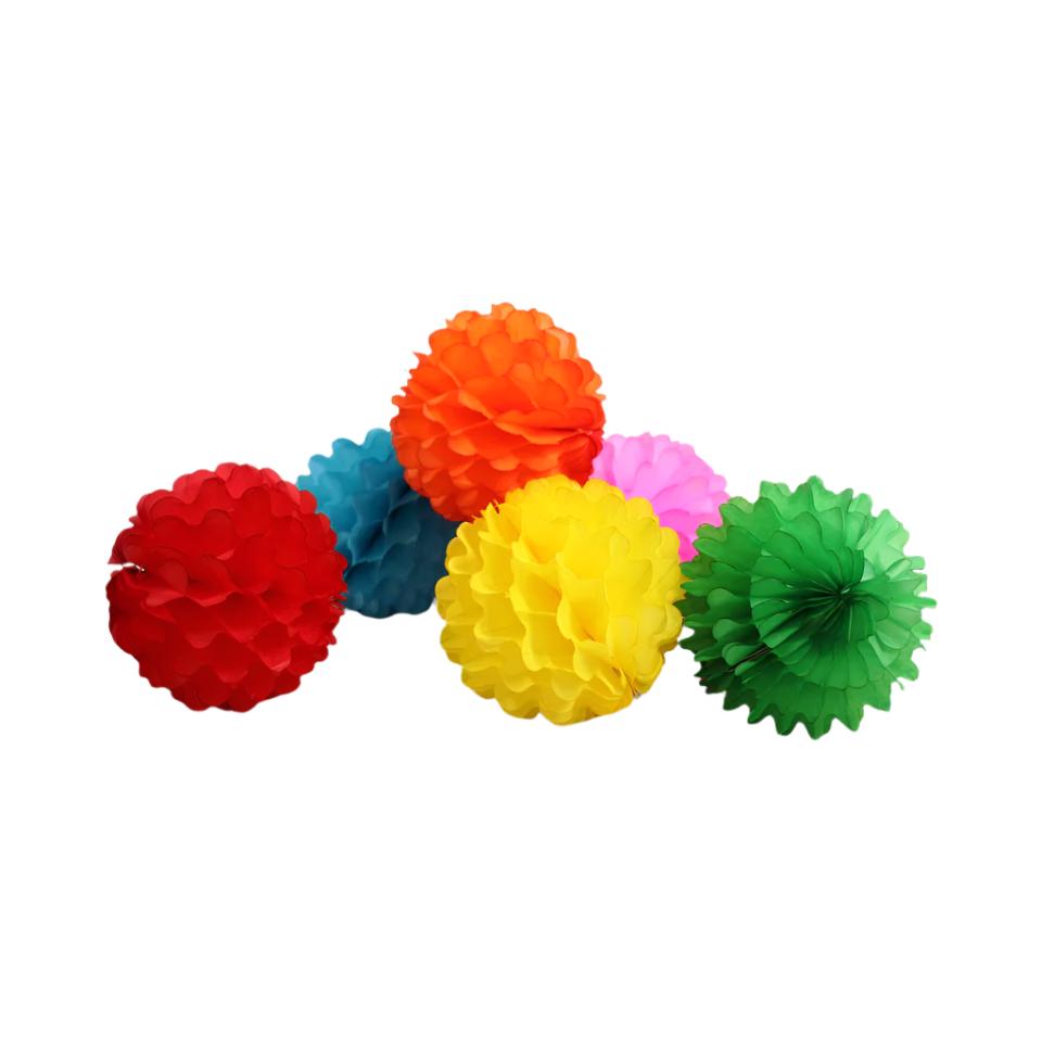 Rainbow Puff Ball