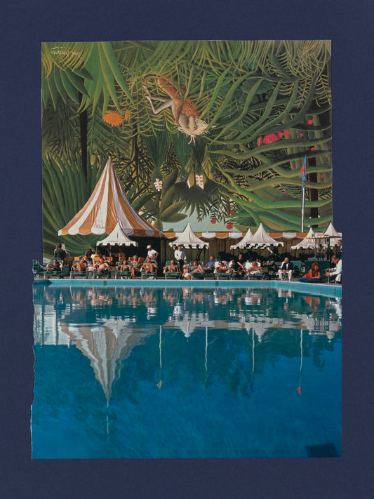 14x11 "ROUSSEAU JUNGLE" Framed Print