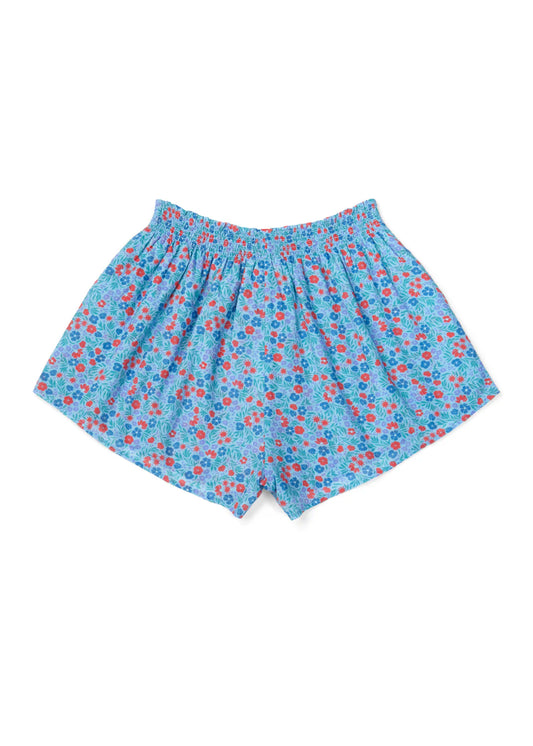 San Rafael Short - Mini Floral Little Boy Blue