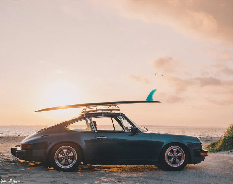 8x10 Single Fin Sunset Ride
